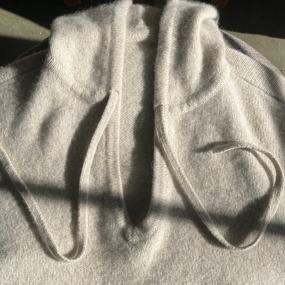 Madewell Allendale Cashmere Hoodie Sweater - Picture 7 of 11